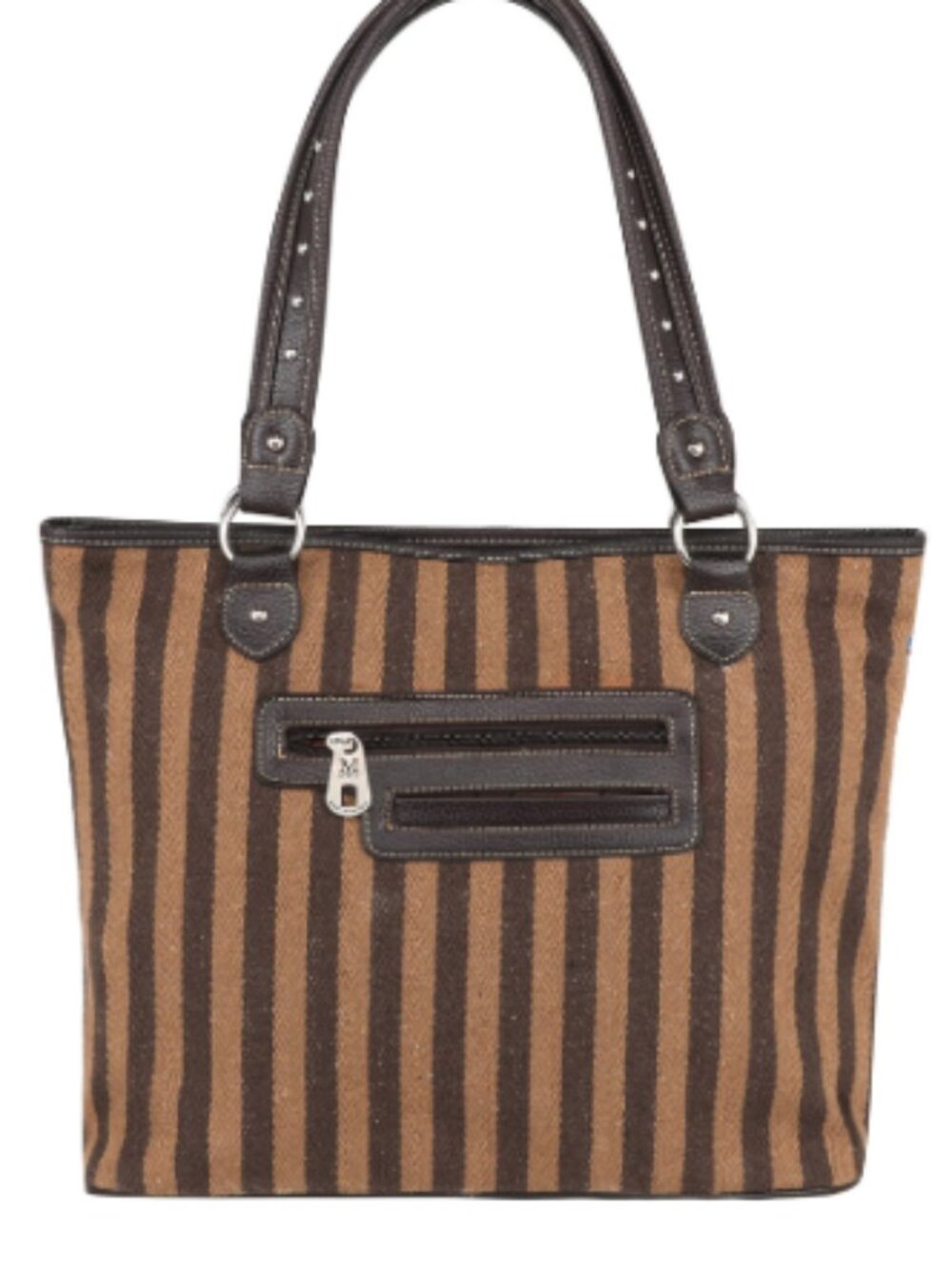 Montana West Aztec Canvas Tote Bag NWT - Picture 2 of 2